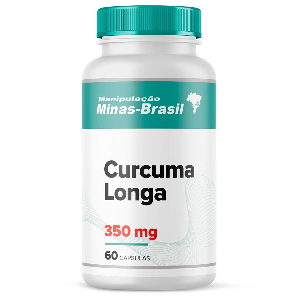 Curcuma Longa 350mg 60 Cápsulas