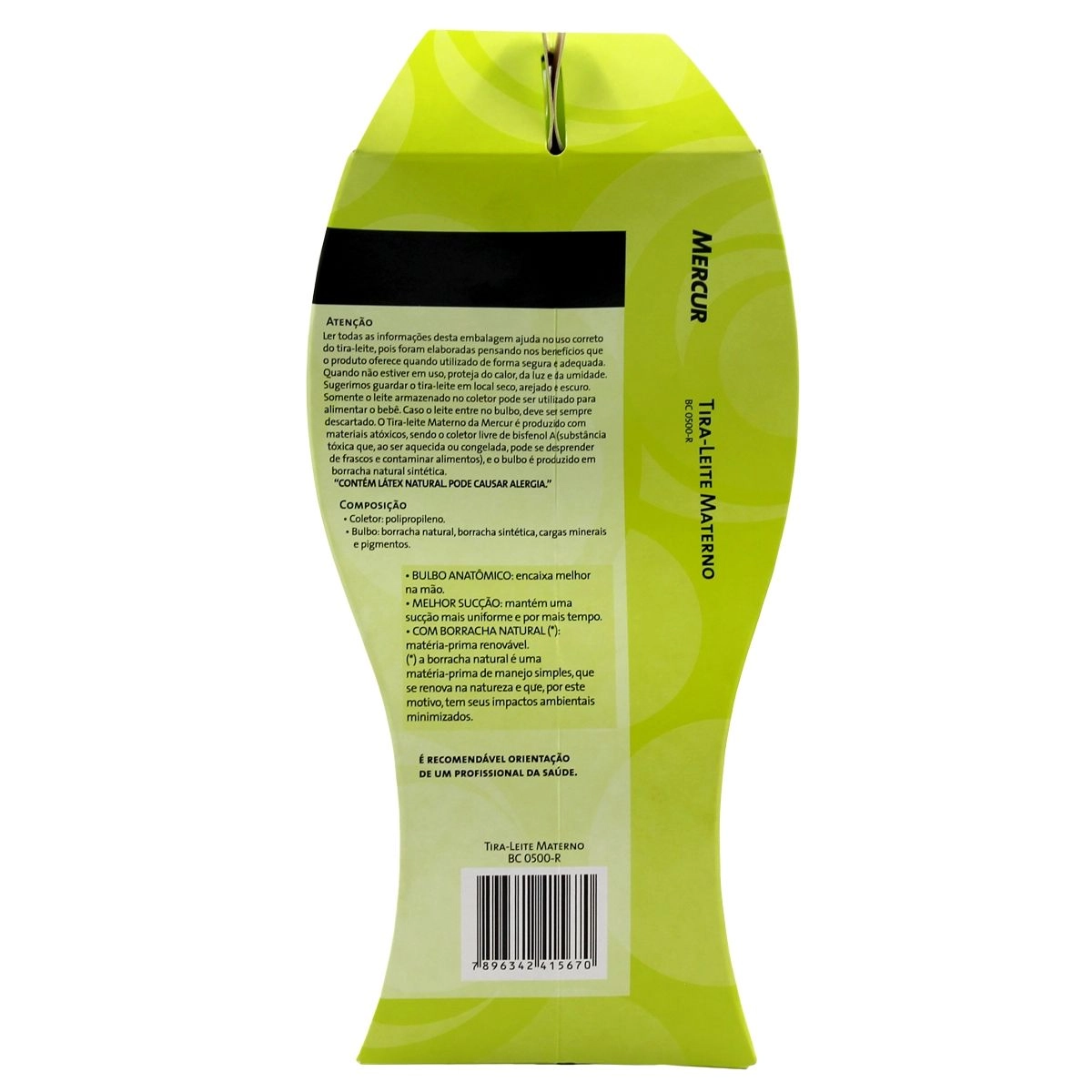 Tira Leite Materno Manual Rosa Mercur