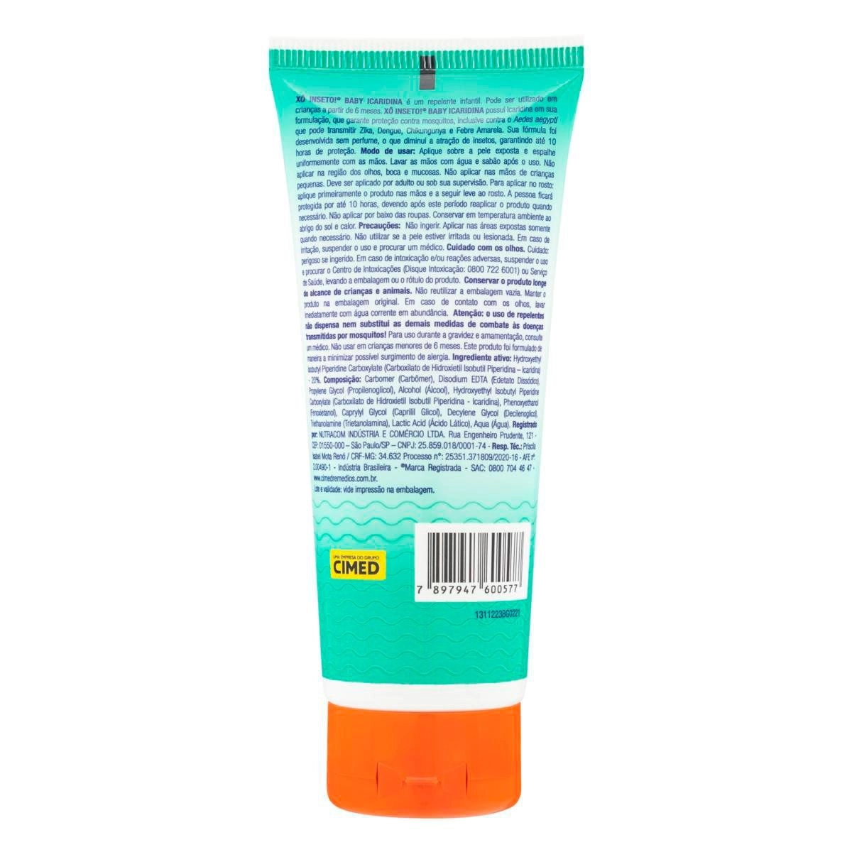 Gel Repelente Xô Inseto Baby Icaridina 100ml Cimed