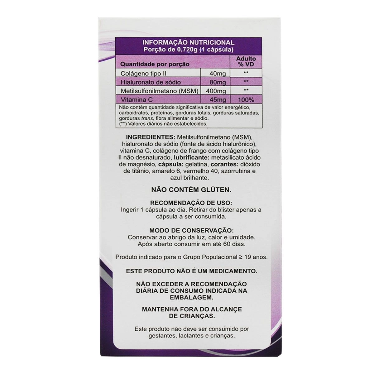 Mobigal MSM com 30 Cápsulas Gallia