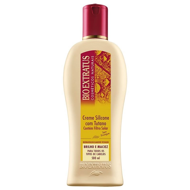 Creme Silicone Bio Extratus Tutano Com Filtro Solar 500Ml