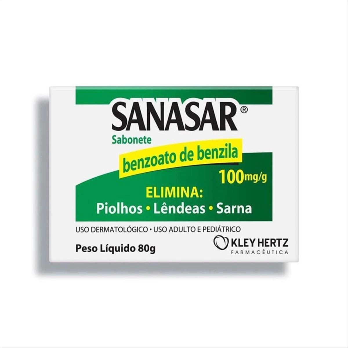 Sabonete Sanasar 100mg/g 80 g
