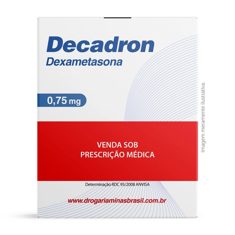 Decadron 0,75mg Com 20 Comprimidos Ache