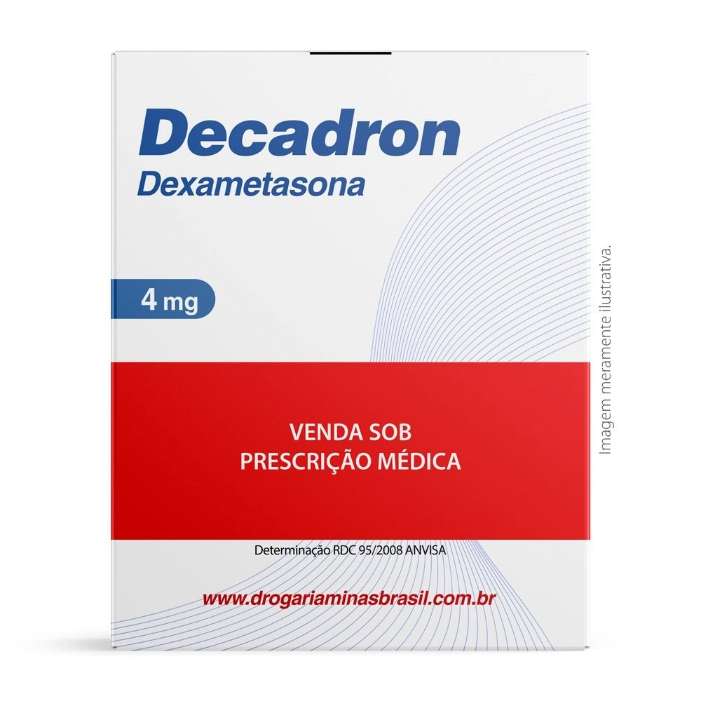 Decadron 4mg Com 10 Comprimidos Ache
