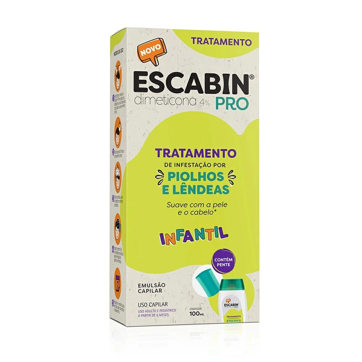 Escabin Pro 4% Infantil 100ml