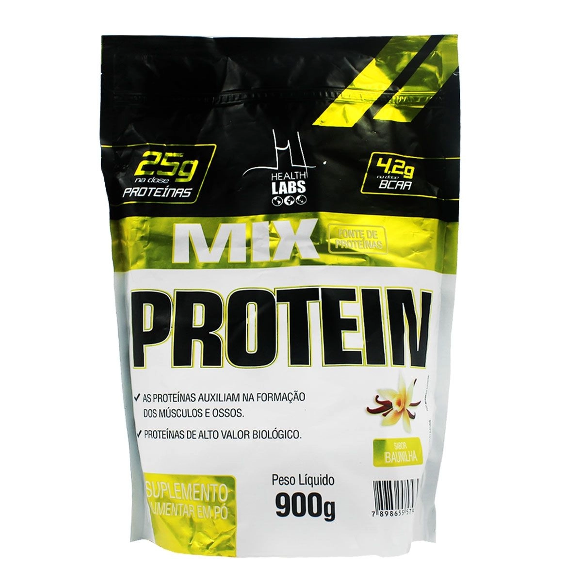 Mix Protein Sabor Baunilha 900G Health Labs