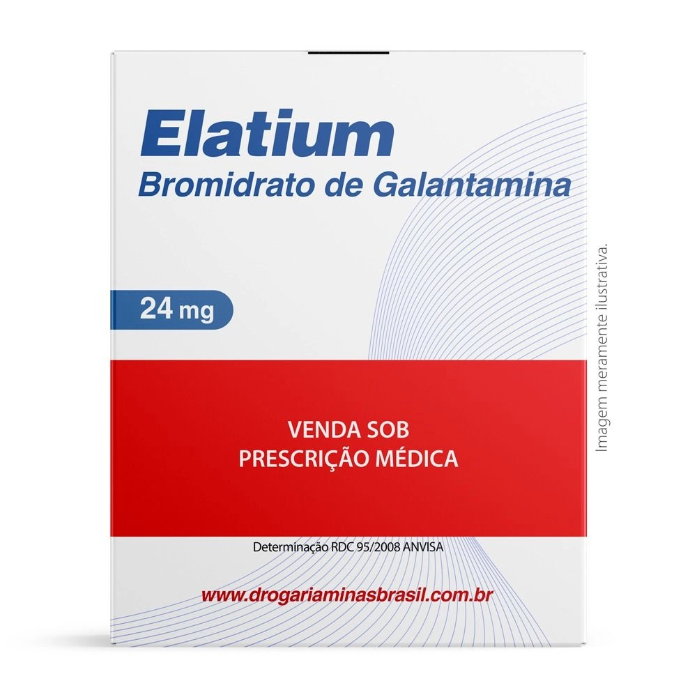 Elatium 24mg com 30 Cápsulas Prati Donaduzzi