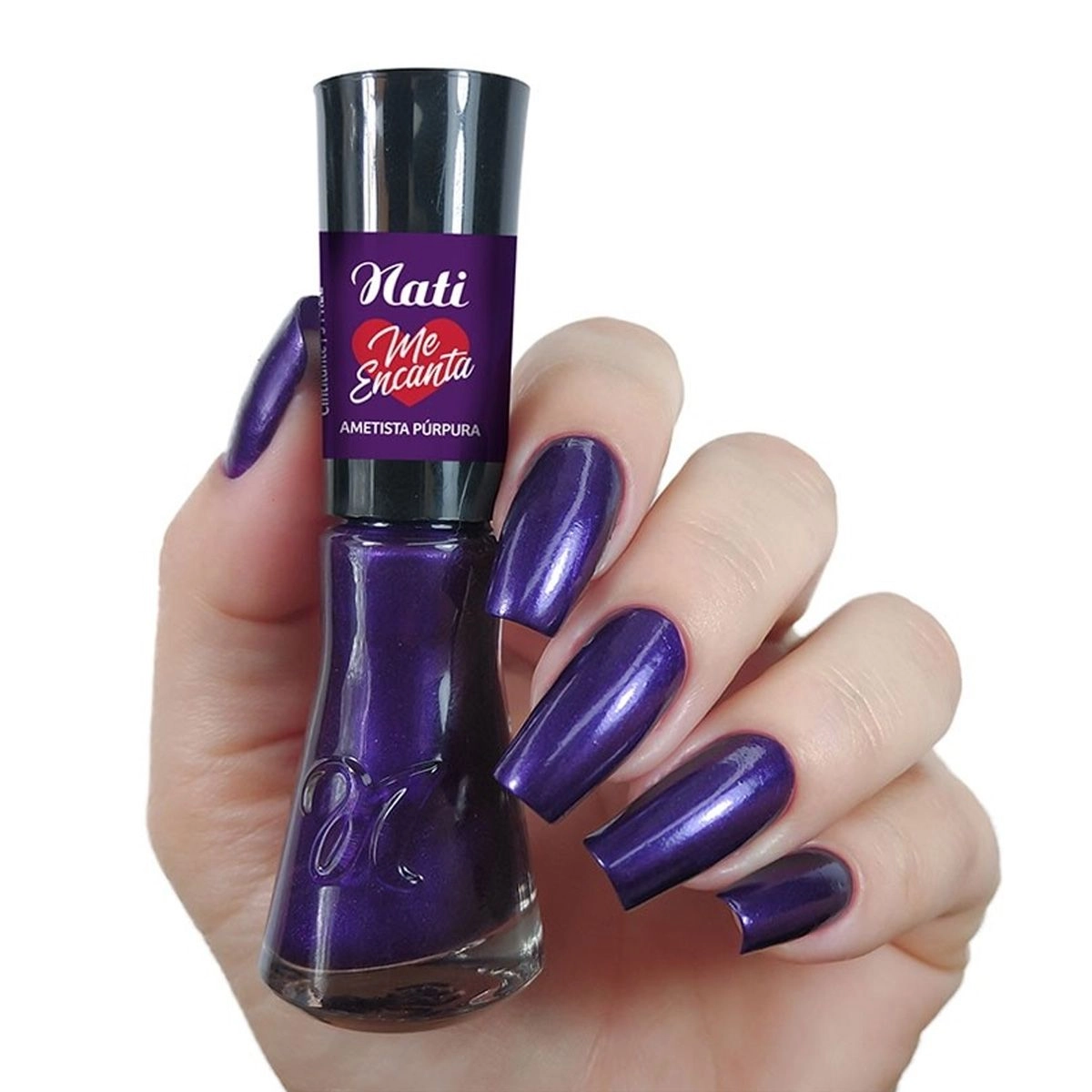 Esmalte Nati Me Encanta Ametista Purpura 8ml
