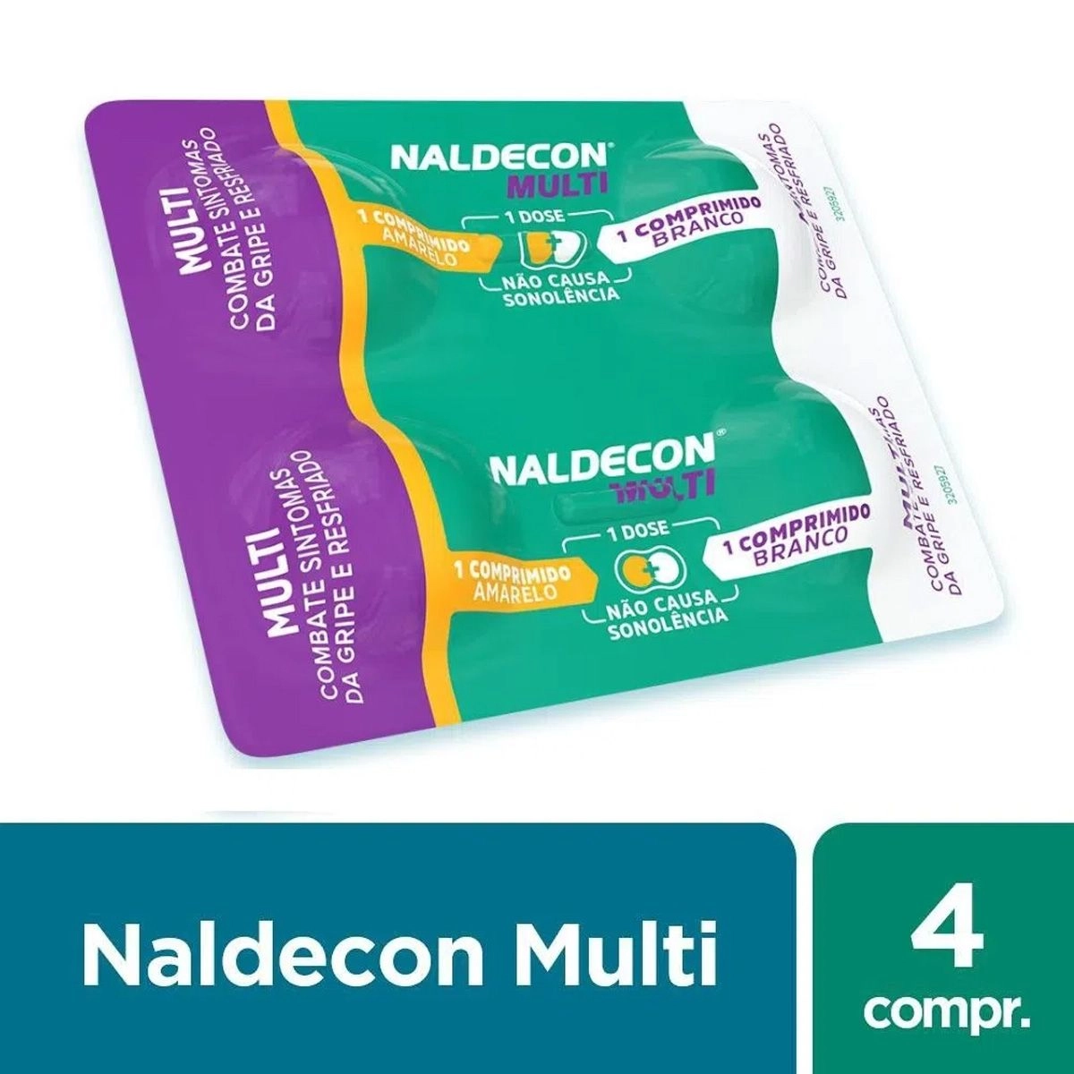 Naldecon Multi Com 4 Comprimidos