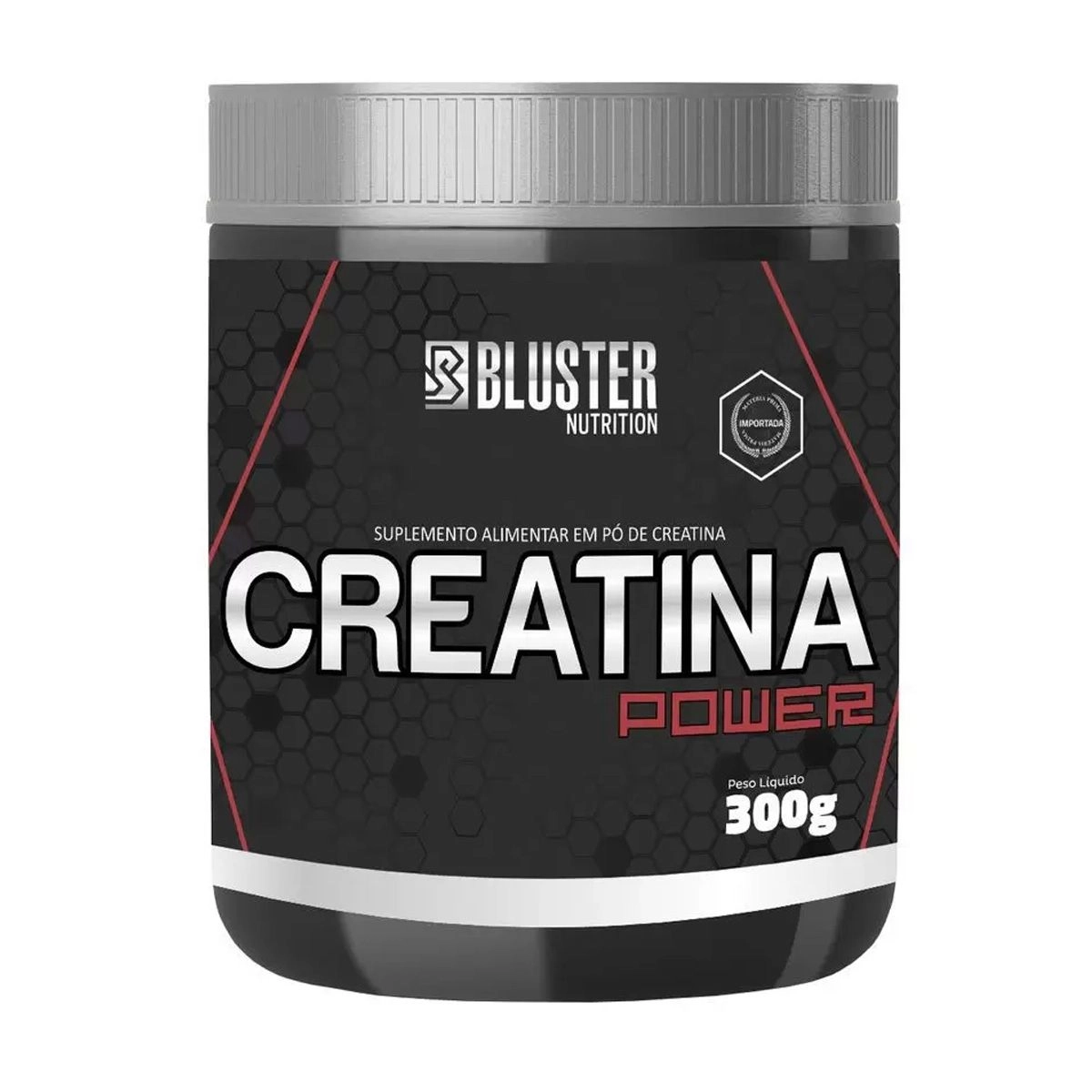 Creatina Monohidratada Com Malto 300Gr Bluster Nutrition