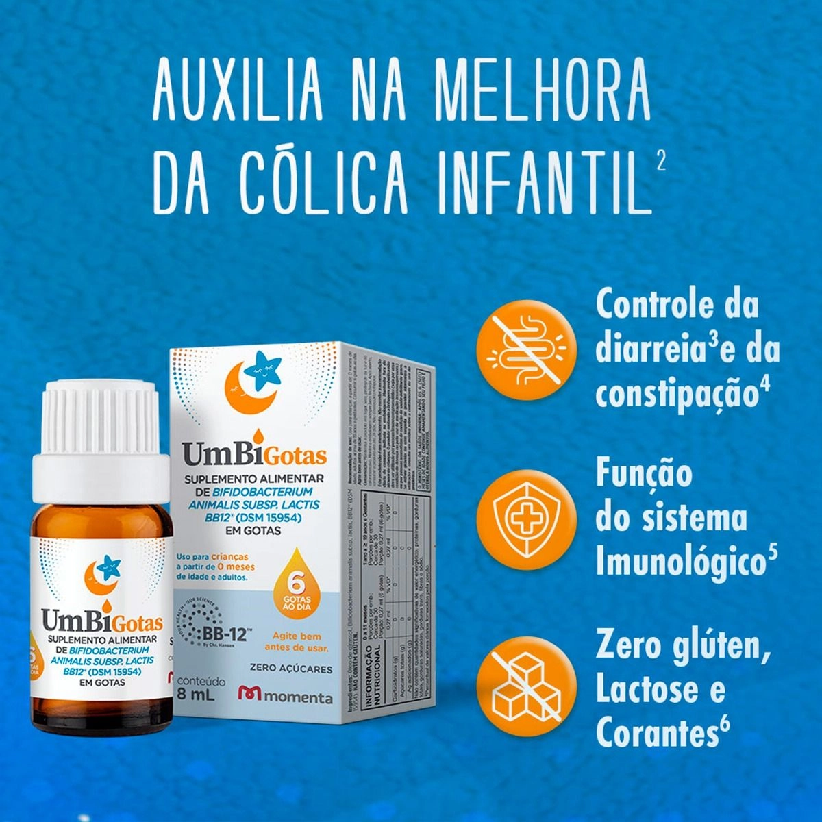Umbi Solução Gotas Com 8ml Momenta
