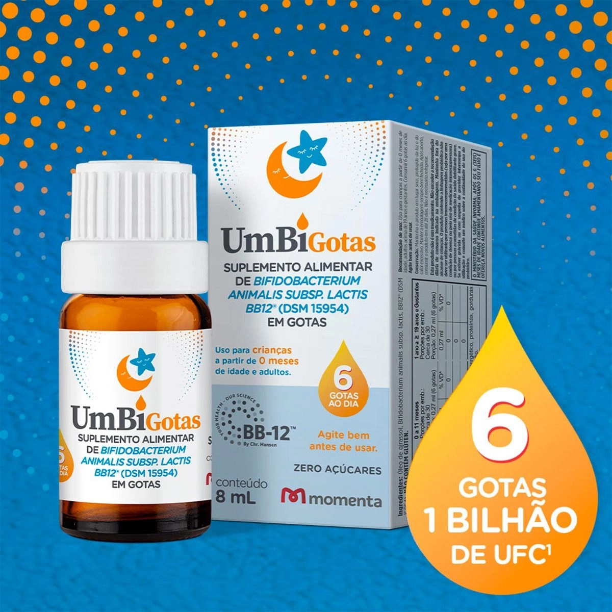 Umbi Solução Gotas Com 8ml Momenta
