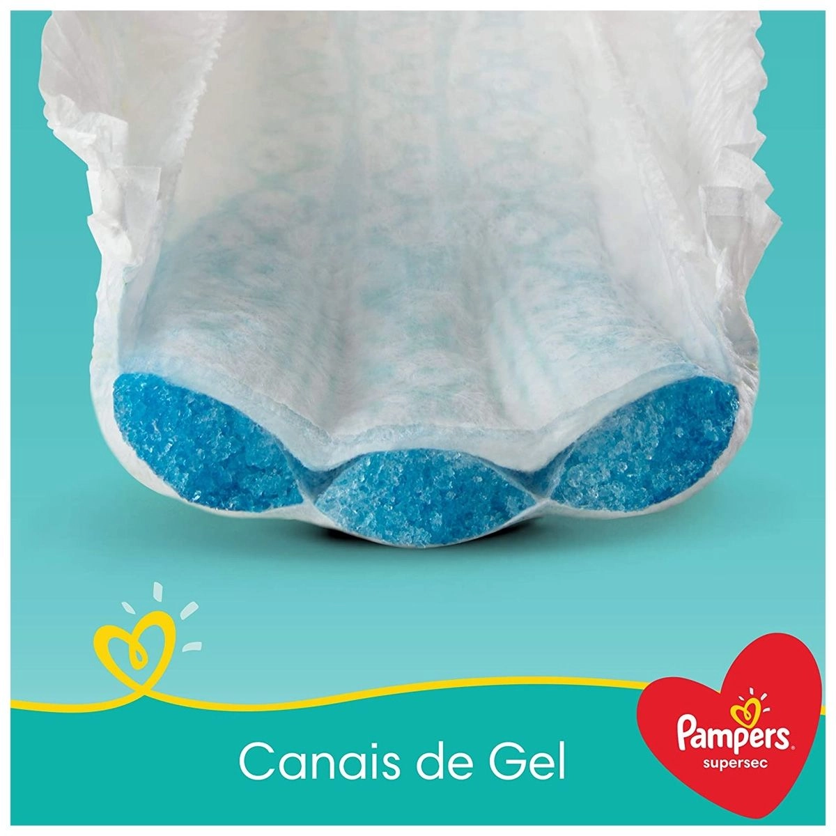 Fralda Pampers Supersec Jumbo G Com 80 Unidades