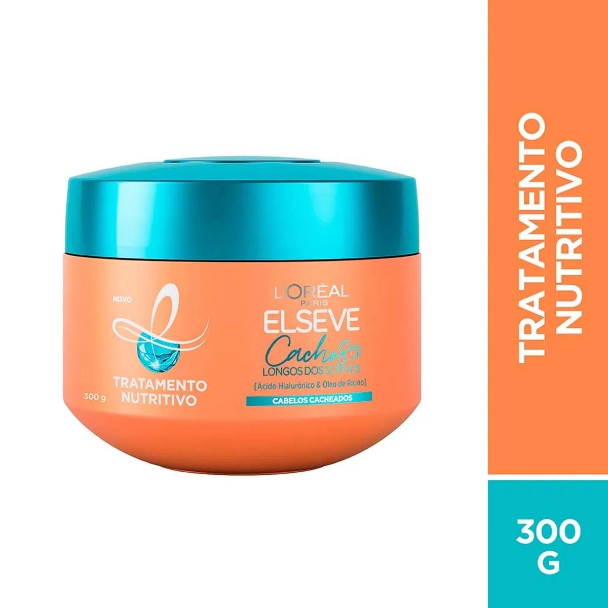 Creme de Tratamento Nutritivo Elseve Cachos Longos dos Sonhos 300g
