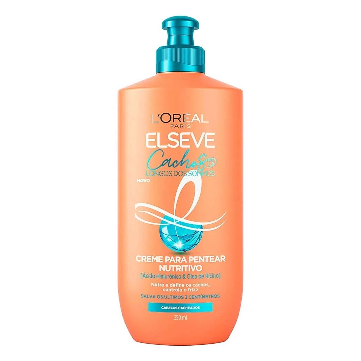 Creme de Pentear Nutritivo Elseve Cachos Longos dos Sonhos 250ml