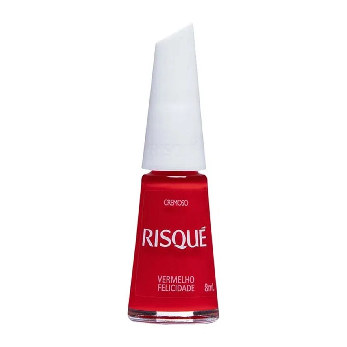 Esmalte Risqué Vermelho Felicidade 8ml