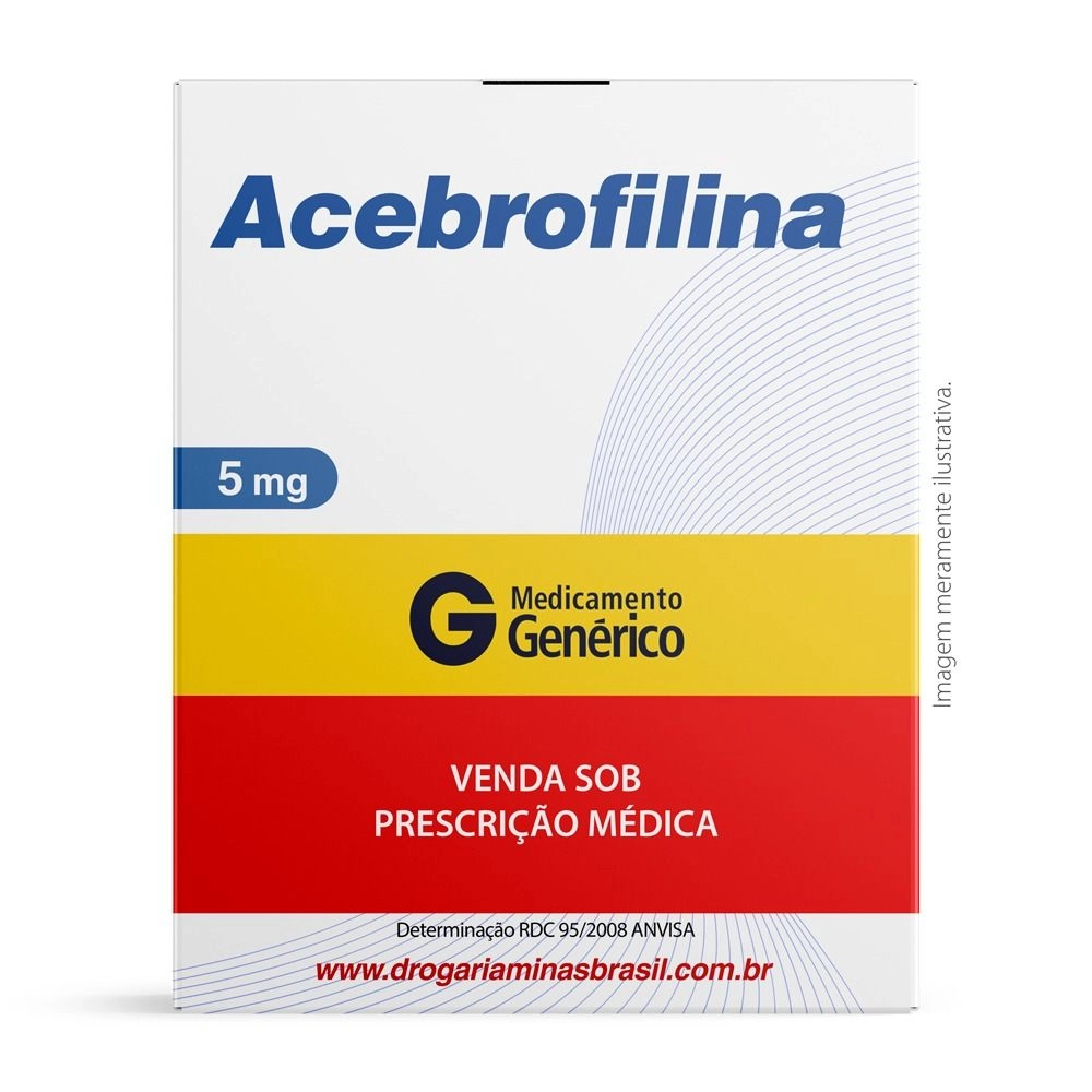Acebrofilina 5mg/ml XPE Com 120ml Geolab
