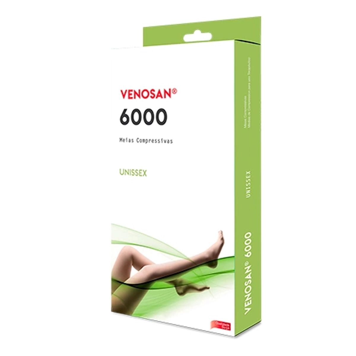 Meia Venosan 6000 Ad 3/4 20-30 Bege Media