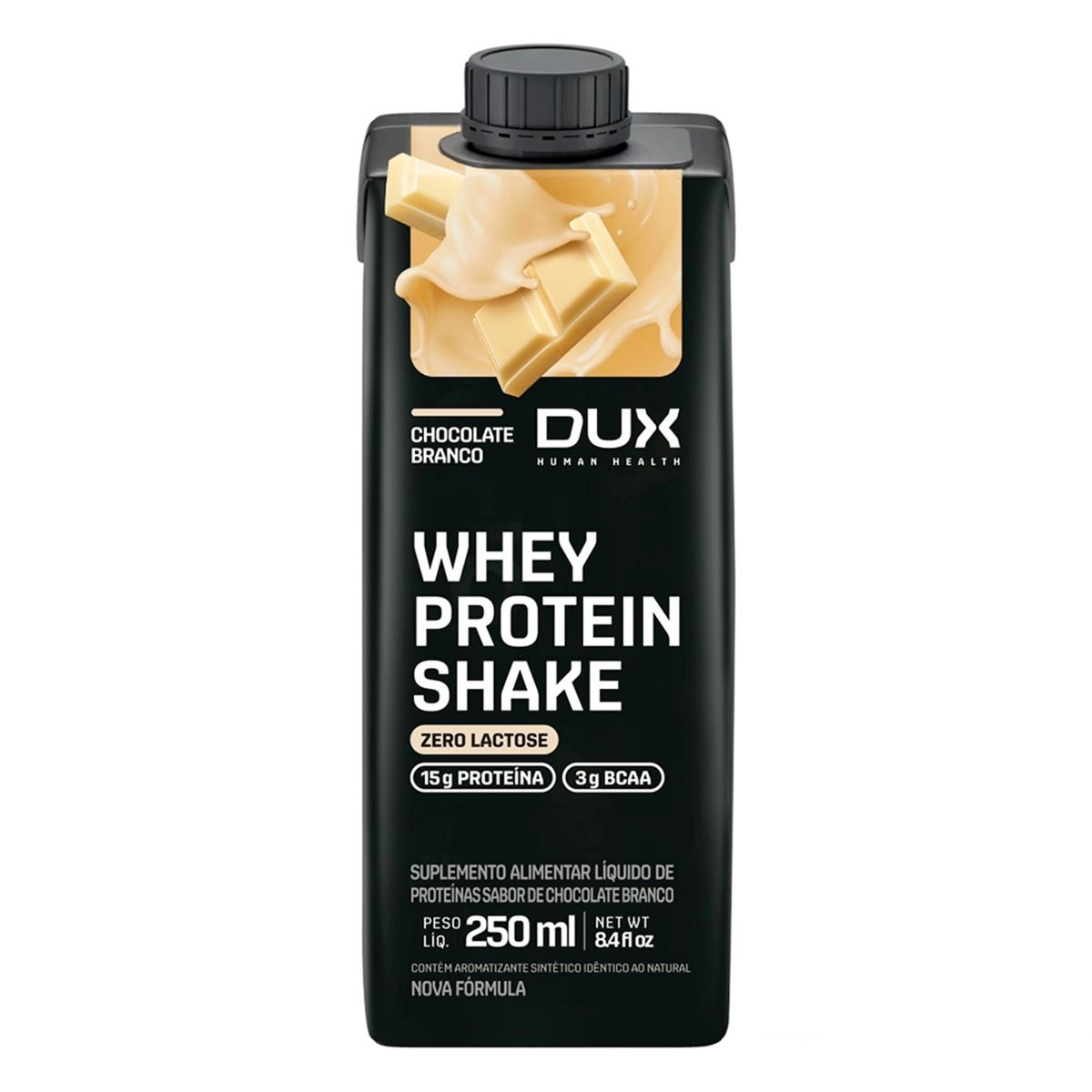 DUX Whey Protein Shake Chocolate Branco 250Ml