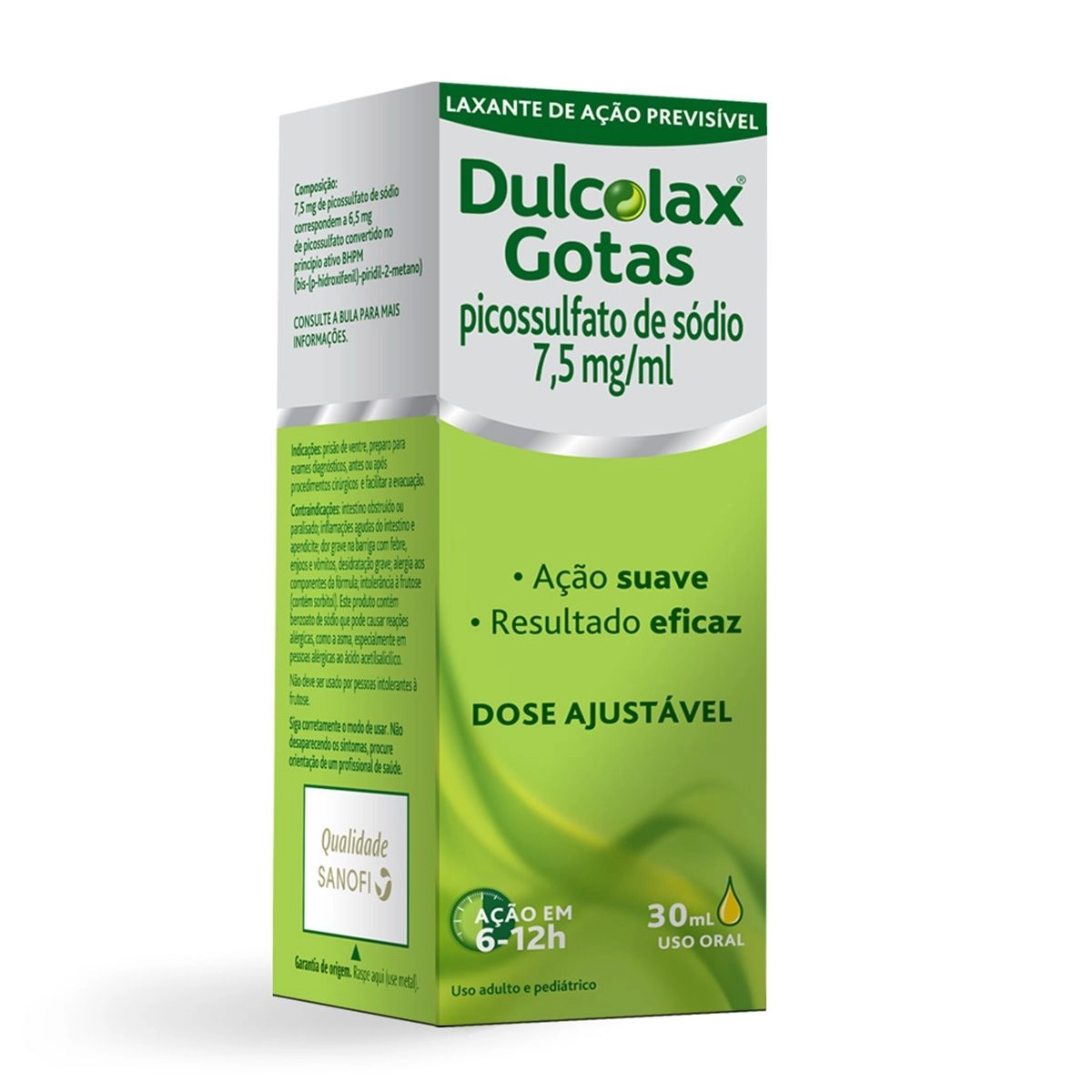 Laxante Dulcolax 7,5mg/ml Gotas 30ml Sanofi