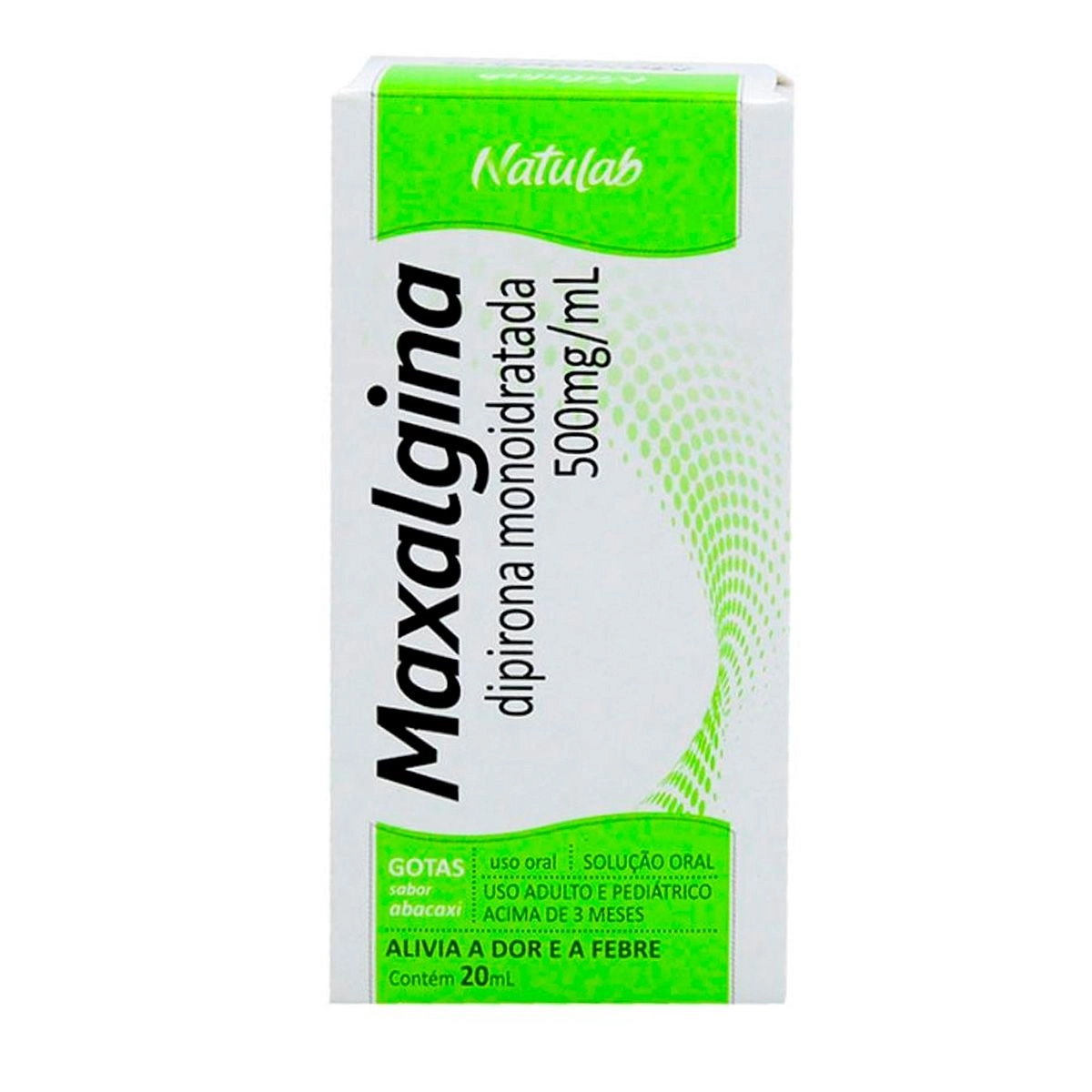 Maxalgina 500mg/ml Gotas 20ml Natulab