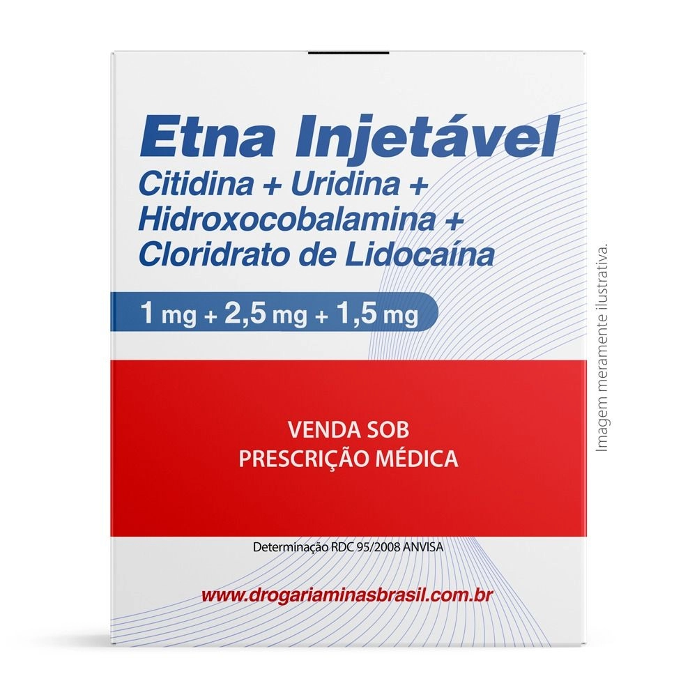 Etna Injetável com 3 Ampolas Gross