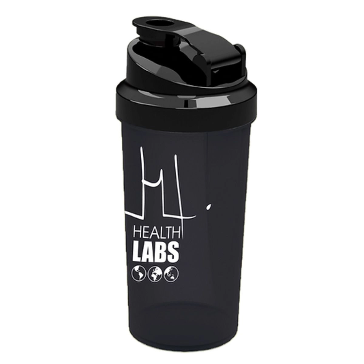 Coqueteleira Preta 700Ml Health Labs