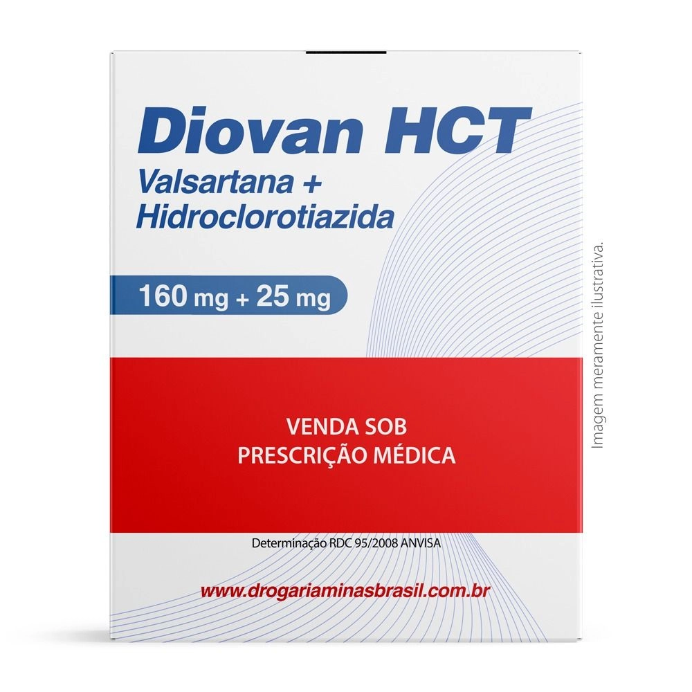 Diovan Hct 160/25 Mg Com 28 Comprimidos