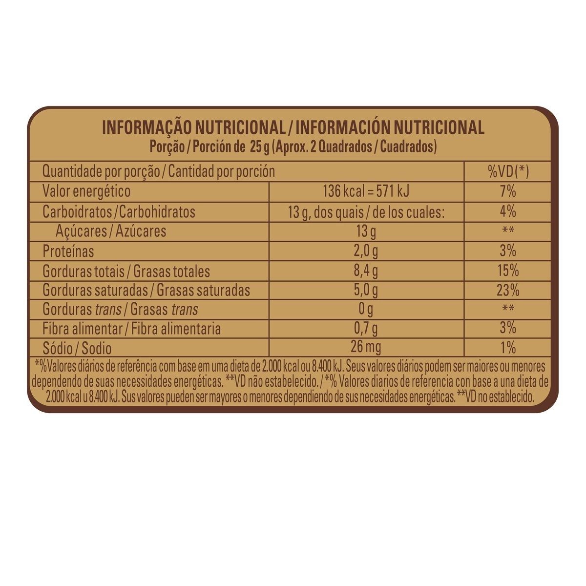 Chocolate Alpino Ao Leite 85g