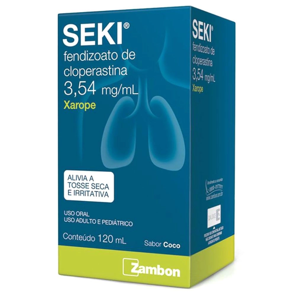 Seki Xarope 120ml: Preço e para que serve