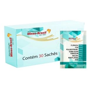 Fibras Prebióticas Fibregum Fos e Inulina 30 Sachês Limão