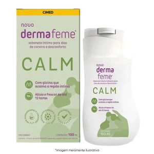 Sabonete Íntimo Calmante DermaFeme Calm Com 100ml Cimed