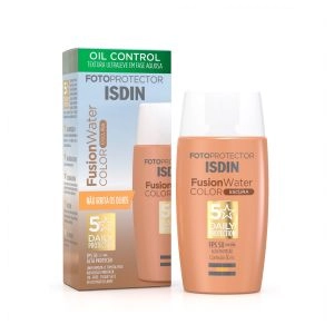 Protetor Solar Fotoprotector Fusion Water Color Escura Fps 50 Com 50Ml Isdin