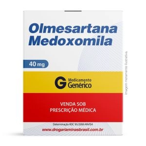 Olmesartana Medoxomila 40mg Besilato de Anlodipino 5mg Com 30 Comprimidos Germed Genérico