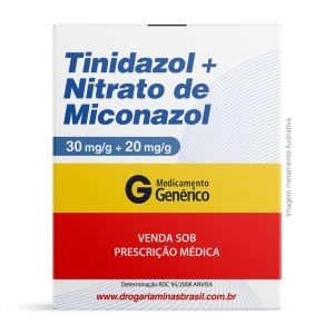 Tinidazol 30mg/g Nitrato de Miconazol 20mg/g Creme 40g Genérico Neo Química