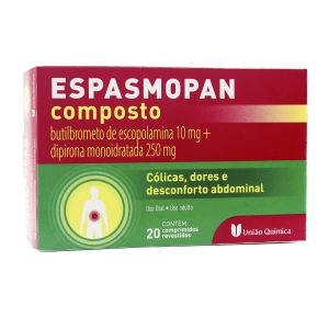 Espasmopan Composto Com 20 Comprimidos União Química