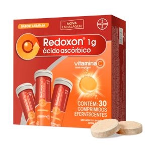 Redoxon Vitamina C 1g Com 30 Comprimidos Efervescentes Bayer