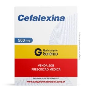 Cefalexina 500mg Com 10 Comprimidos Genérico Teuto