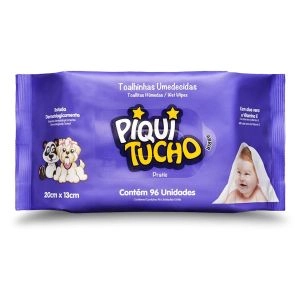 Toalha Umedecida Piquitucho Pratic Com 96 Unidades