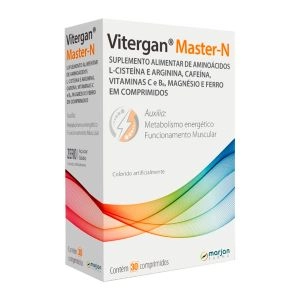 Vitergan Master N Com 30 Comprimidos Marjan Farma
