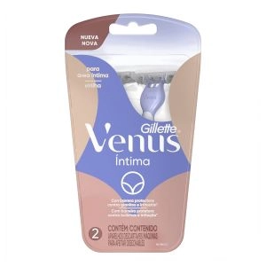Aparelho de Depilar Venus Íntima Descartável Com 2 Unidades Gillette