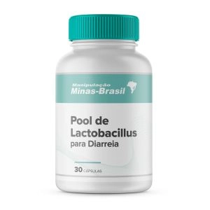 Pool de Lactobacillus para Diarréia 30 Cápsulas