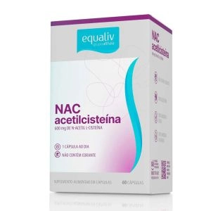 Nac Acetilcisteína 600Mg Com 60 Cápsulas Equaliv