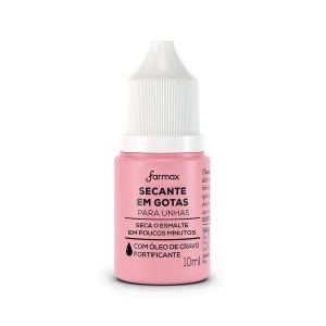 Secante Em Gotas Para Unhas Com 10ml Farmax