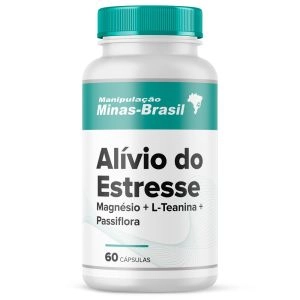 Fórmula para Alívio do Estresse 60 Cápsulas