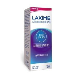 Colírio Laxime Hialuronato De Sódio 0,15% Solução Oftálmica Com 10ml Aché