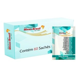 Polivitamínico Infantil - Sabor Morango 60 Sachês