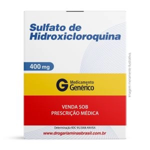 Sulfato de Hidroxicloroquina 400mg com 30 Comprimidos Genérico Medley