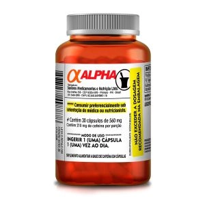 Cafeína Alpha 560Mg Com 30 Cápsulas Power Supplements