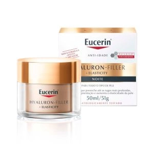 Creme Facial Anti-idade Hyaluron-filler Elasticity Noite Com 50g Eucerin